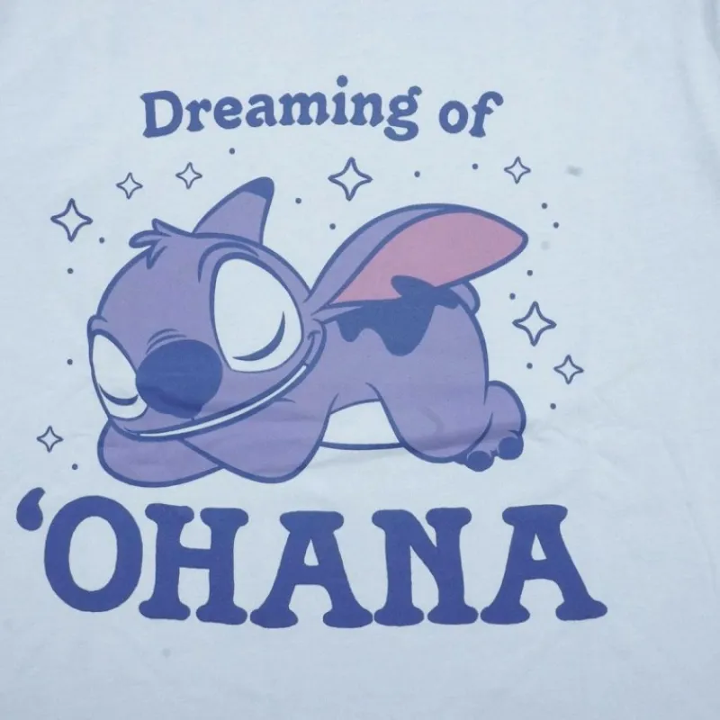 Cerdá Adult Películas Y Personajes De Disney ·Lilo Y Stitch|Ropa Stitch^Pijama Largo de Stitch en Algodón y Poliéster