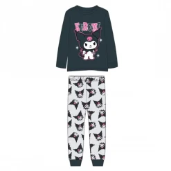 Niños Cerdá Kids Disney Para Niñas|Ropa Y Téxtil: Cosas Que Ponerse Para Niños ^Pijama largo Hello Kitty Kuromi para niñas, 60% algodón