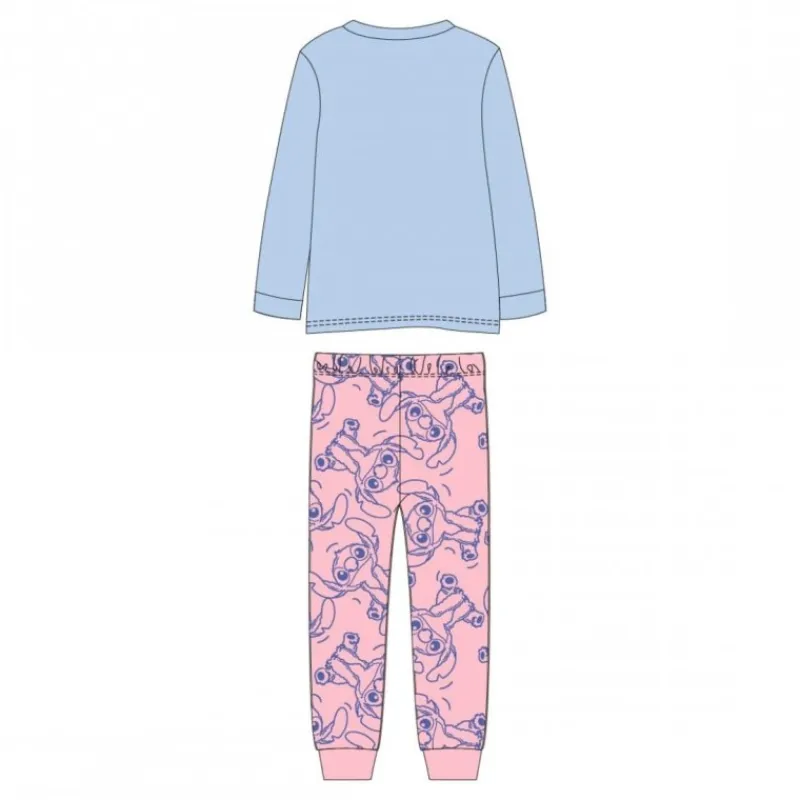 Discount Pijama Largo Infantil de Stitch en Algodón y Poliéster Niños Disney Para Niñas|Ropa Y Téxtil: Cosas Que Ponerse Para Niños