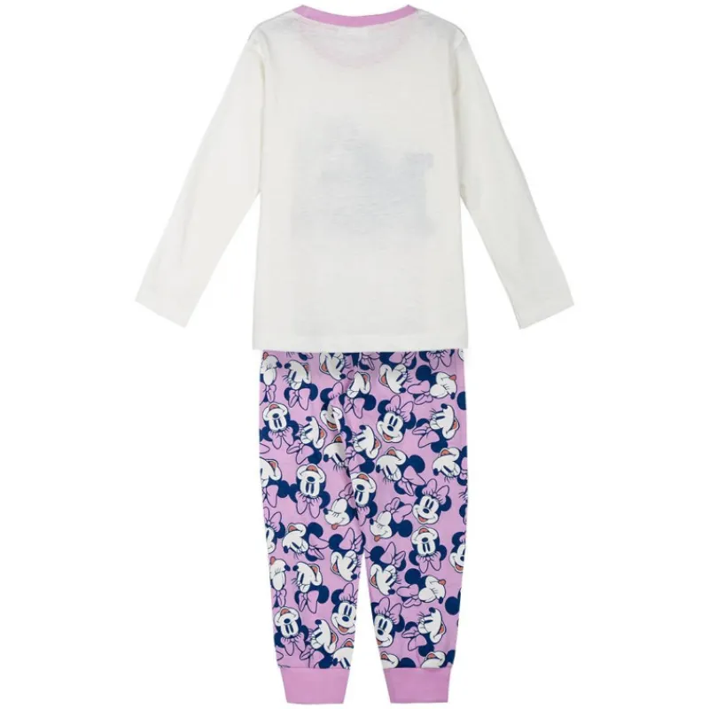Niños Cerdá Kids Disney Para Niñas|Ropa Y Téxtil: Cosas Que Ponerse Para Niños ^Pijama Largo infantil Jersey Minnie Mouse Disney