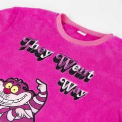 Cerdá Adult Películas Y Personajes De Disney ·Alicia Y Cheshire^Pijama largo polar Gato Cheshire Disney Alicia