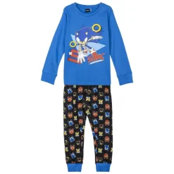 Outlet PIJAMA LARGO SINGLE JERSEY SONIC Niños Ropa Y Téxtil: Cosas Que Ponerse Para Niños