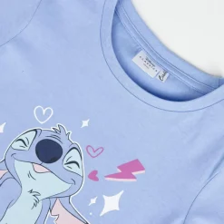 Cerdá Kids Stitch Kids|Ropa Y Téxtil: Cosas Que Ponerse Para Niños ^PIJAMA LARGO SINGLE JERSEY STITCH