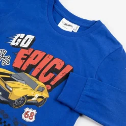 Niños Cerdá Kids Ropa Y Téxtil: Cosas Que Ponerse Para Niños ^Pijama Largo Single Jersey Hot Wheels para Niños 3-8 Años