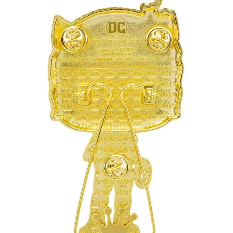 Outlet Pin Esmaltado Pop! Catwoman Regalos De Superhéroes Dc|Complementos Dc