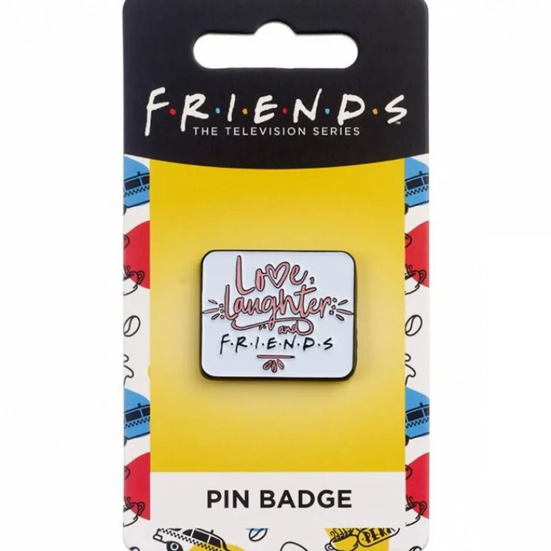 Clearance Pin Friends Love, Laughter,Friends Friends