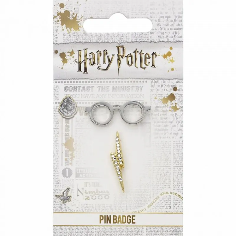 Sale Pin Harry Potter Gafas Y Rayo Bolsos Y Complementos Harry Potter
