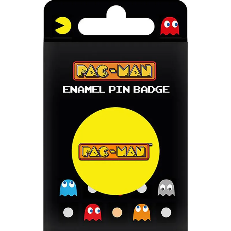 Outlet Pin Logo Pac Man Regalos Y Coleccionismo Para Gamers - Cosas De Videojuegos Míticos