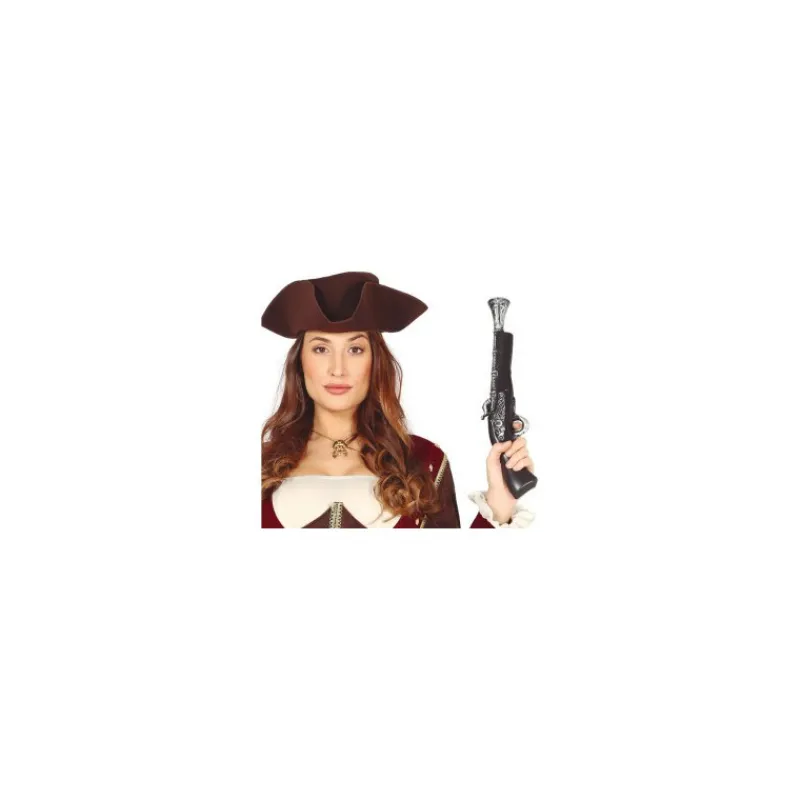 Disfrazzes Armas, Espadas Y Escudos Disfraces|Disfraces Unisex^Pistolón Trabuco Pirata de 42 cm.