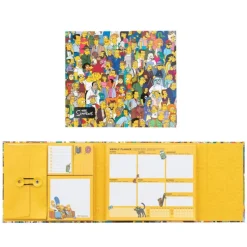 New Planificador Semanal con Notas Adhesivas de The Simpsons Simpsons Y Futurama