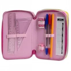 Cerdá Kids Para El Cole^Plumier Giotto Barbie con Accesorios Fucsia 100% Polyester