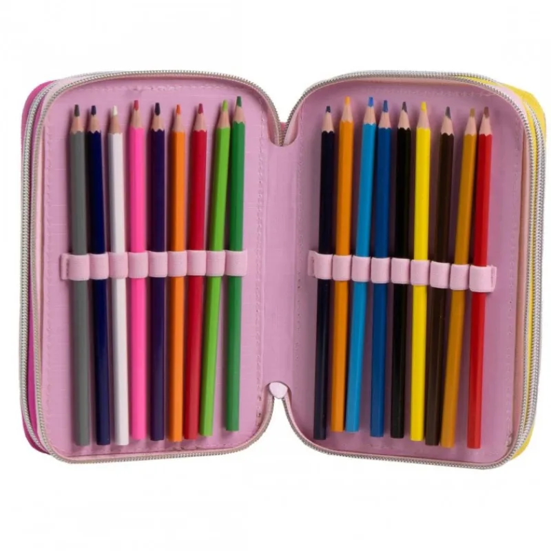Cerdá Kids Para El Cole^Plumier Giotto Barbie con Accesorios Fucsia 100% Polyester