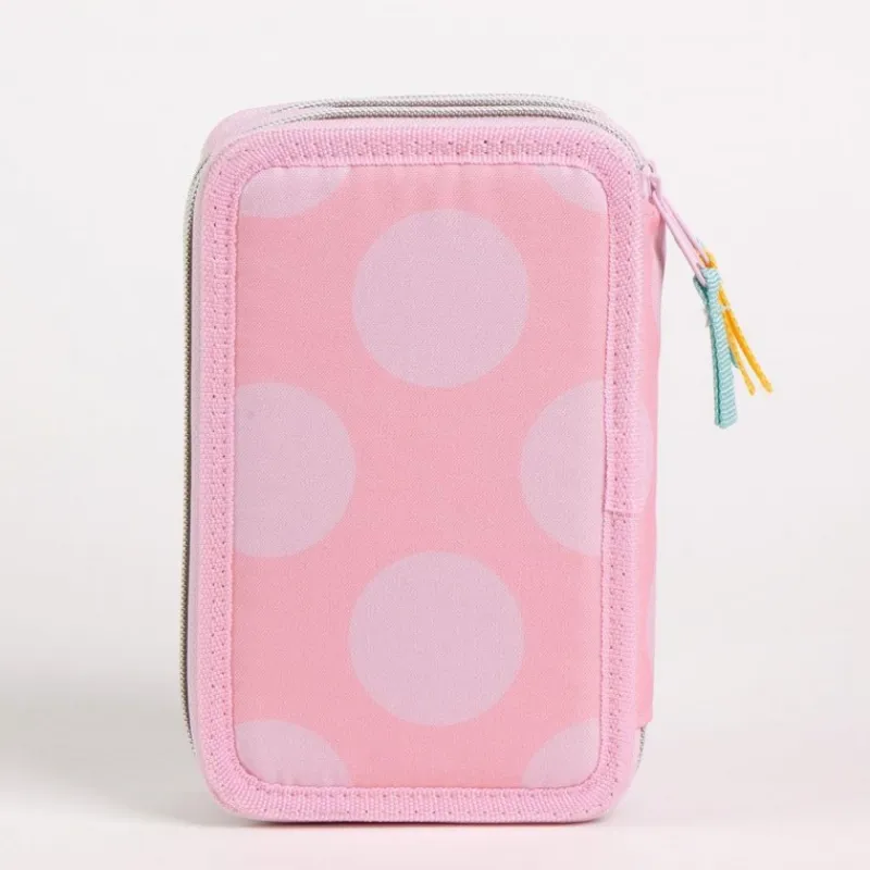Cerdá Kids Disney Para Niñas|Para El Cole^Plumier Giotto Minnie con Accesorios en Poliéster Rosa