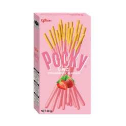 Otros Fabricantes Chuches Japonesas^Pockys sabor a fresa 42 g