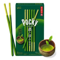 Glico Chuches Japonesas^Pockys sabor a te matcha