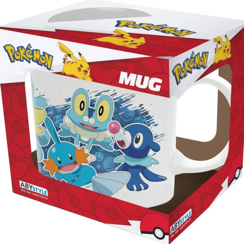 Abystyle Pokemon Hogar|Regalos Y Coleccionismo Para Gamers - Cosas De Videojuegos Míticos^POKEMON Taza 320ml Compañeros Tipo Agua