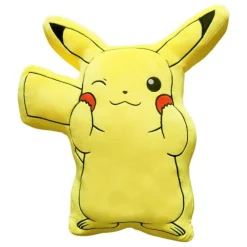 Halantex Pikachu|Pokemon Hogar^Pokémon Almohada Pikachu Standing 40 cm - Licencia oficial
