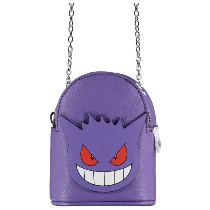 DIFUZED Complementos Pokemon^Pokémon Bolsa Pequeña con Llavero Micro Bag Gengar