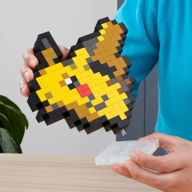 Heo Pikachu|Más Regalos De Pokemon^Pokémon Kit de Construcción MEGA Pikachu Pixel Art