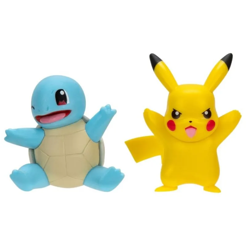 Sale Pokémon Pack de 2 Figuras Battle Figure Set Squirtle y Pikachu Pikachu