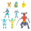 Jazwares Pikachu|Eevee^Pokémon Pack de 8 Figuras Battle Sinnoh Region 5-11 cm
