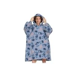 Discount Poncho Batamanta Polar Stitch Just Chilling Oversize Disney Películas Y Personajes De Disney ·Lilo Y Stitch|Ropa Disney