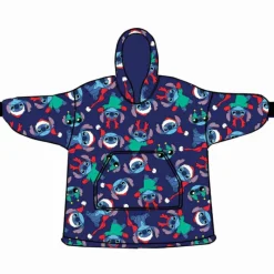 New Import Películas Y Personajes De Disney ·Lilo Y Stitch|Ropa Disney^Poncho Lilo y Stitch adulto Navidad