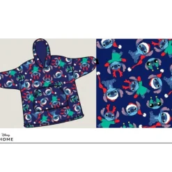 New Import Películas Y Personajes De Disney ·Lilo Y Stitch|Ropa Disney^Poncho Lilo y Stitch adulto Navidad