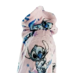 Otros Fabricantes Películas Y Personajes De Disney ·Lilo Y Stitch|Ropa Disney^Poncho Stitch rosa franela