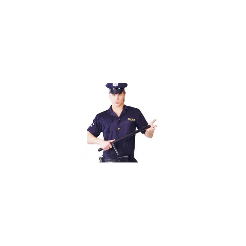 Hombre Disfrazzes Armas, Espadas Y Escudos Disfraces|Disfraces Hombre^Porra de Policía 60 cm.