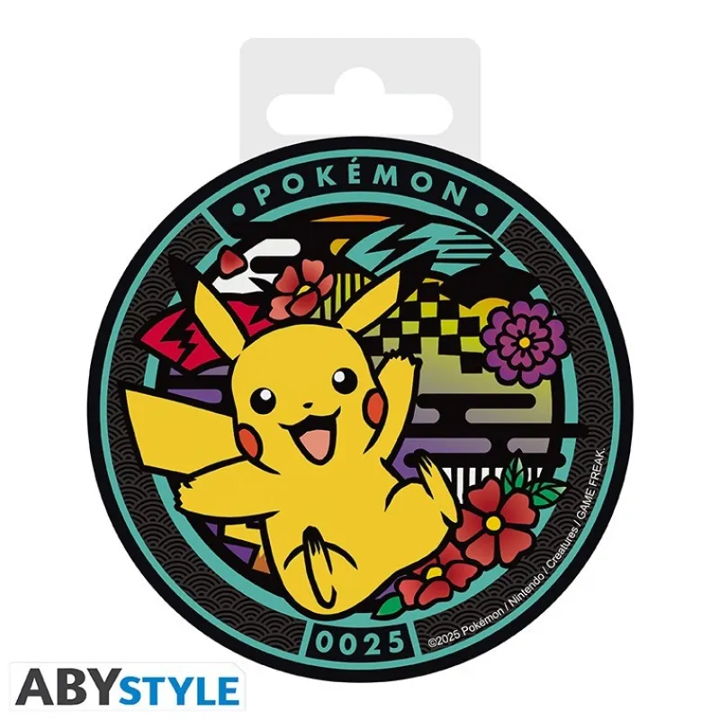 Abystyle Pikachu|Pokemon Hogar^Posavasos de Cerámica Pikachu Pokémon