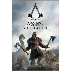 Sale Poster Assassin's Creed Valhalla War Regalos Assassin'S Creed|Regalos Y Coleccionismo Para Gamers - Cosas De Videojuegos Míticos