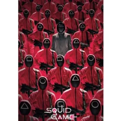 Hot Poster El Juego del Calamar Soldados El Juego Del Calamar|Regalos De Otras Series