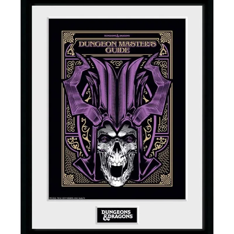 Abystyle Regalos De Otras Series^Poster enmarcado Dragones y Mazmorras Masters Guide