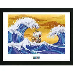 Sale Poster enmarcado Thousand Sunny One Piece Hogar One Piece