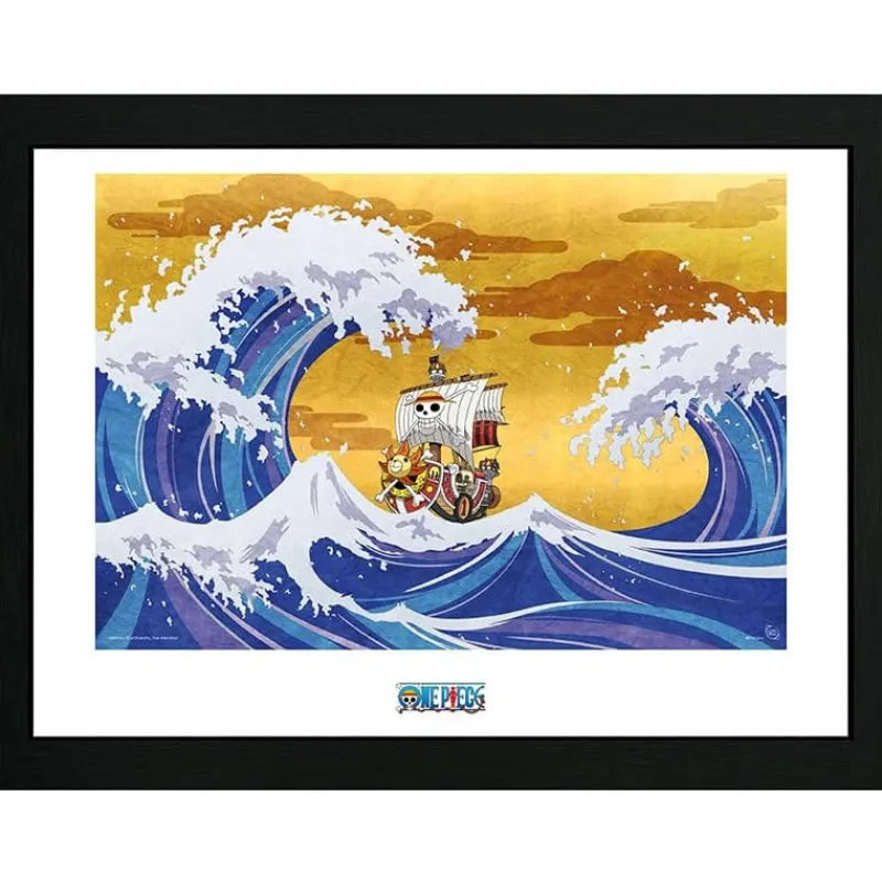 Sale Poster enmarcado Thousand Sunny One Piece Hogar One Piece