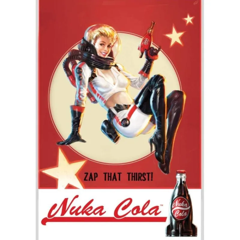 Gb Eye Regalos Y Coleccionismo Para Gamers - Cosas De Videojuegos Míticos|Descuentos Gaming^Poster Nuka Cola Fallout