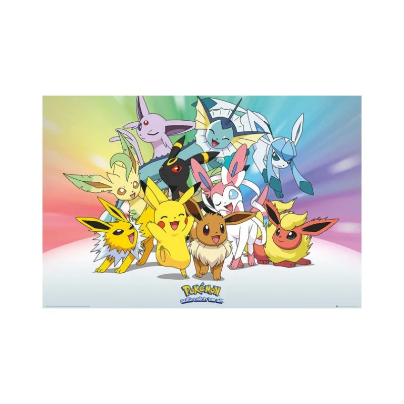 Abystyle Regalos Y Coleccionismo Para Gamers - Cosas De Videojuegos Míticos|Descuentos Gaming^Poster Pokemon characters