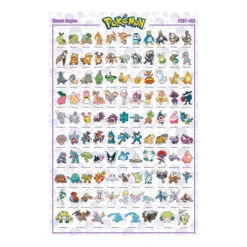 Online Poster Pokemon Sinnoh Pokemon Hogar|Complementos Pokemon