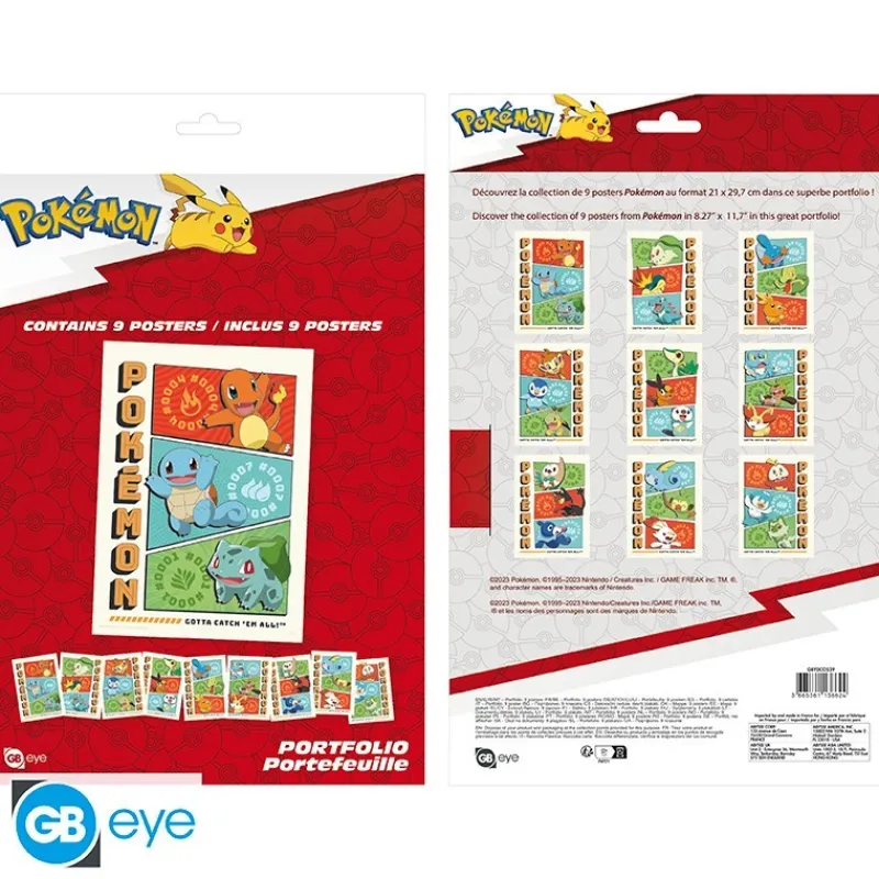 Best Posters de Pokémon Starters Regalos Y Coleccionismo Para Gamers - Cosas De Videojuegos Míticos