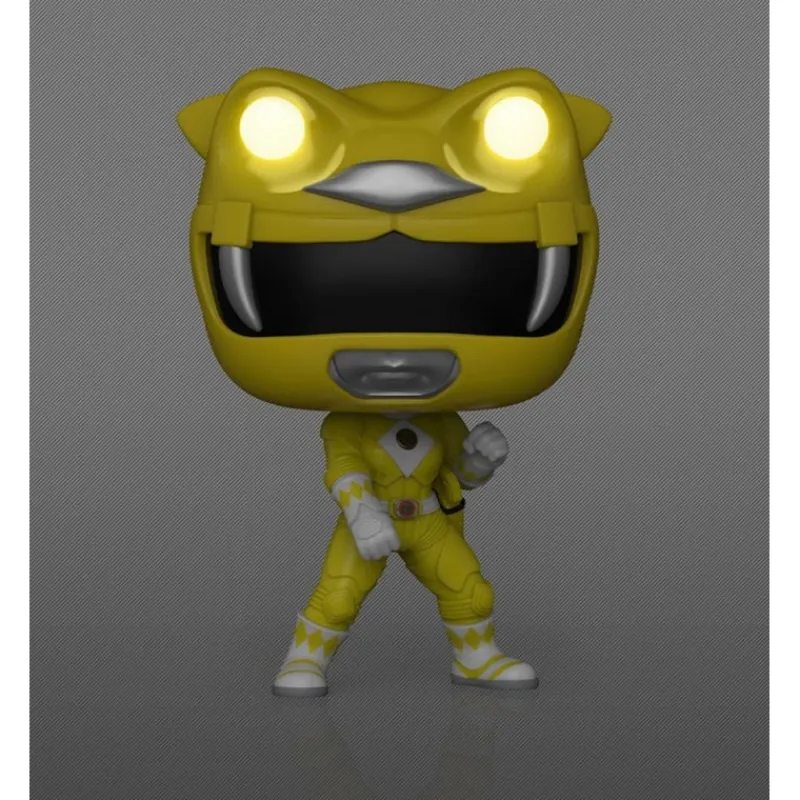 Sale Power Rangers: POP! Movies Vinyl Yellow Ranger (GITD) 9 cm Power Rangers