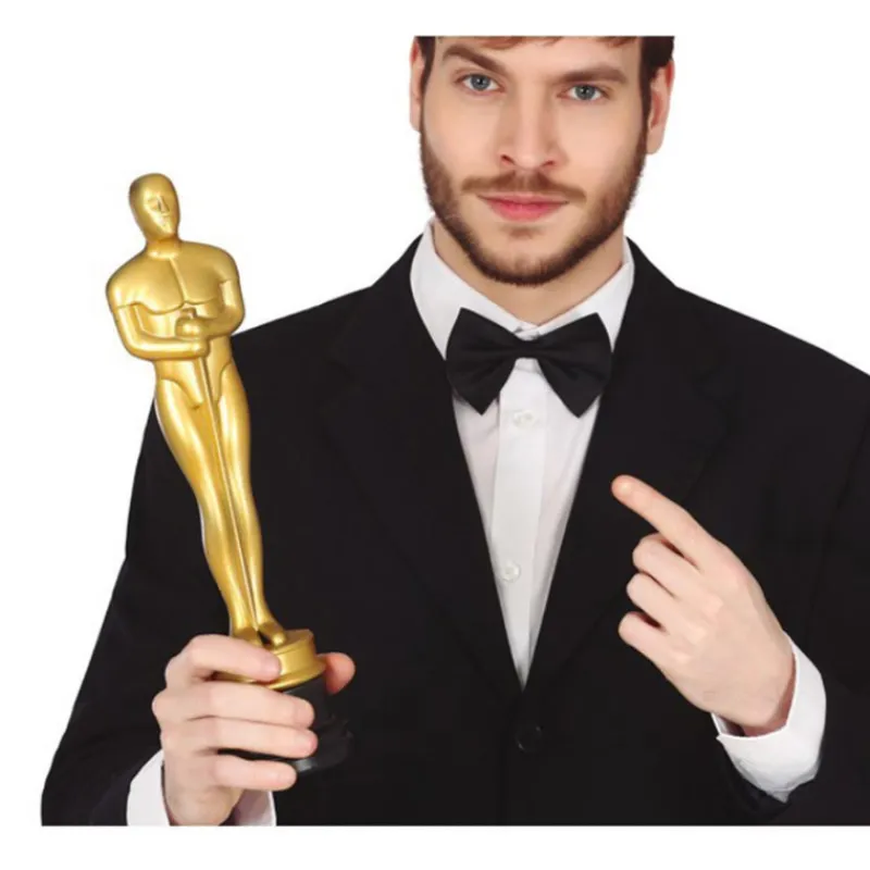 Disfrazzes Complementos Para Disfraces^Premio de Cine Oro de 32 cm