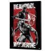 Semic Superhéroes Marvel^Póster de madera Marvel Deadpool & Wolverine 03 Maximum Effort