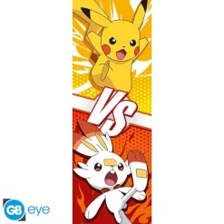 Gb Eye Pikachu|Regalos Y Coleccionismo Para Gamers - Cosas De Videojuegos Míticos^Póster de Puerta Pokémon: Pikachu y Scorbunny