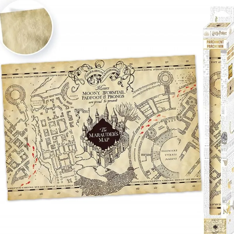 Gb Eye Harry Potter Hogar^Póster en Pergamino Mapa del Merodeador de Harry Potter