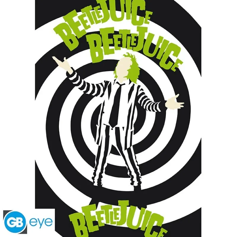 Discount Póster Maxi Beetlejuice 91.5x61 cm - Licencia Oficial Beetlejuice