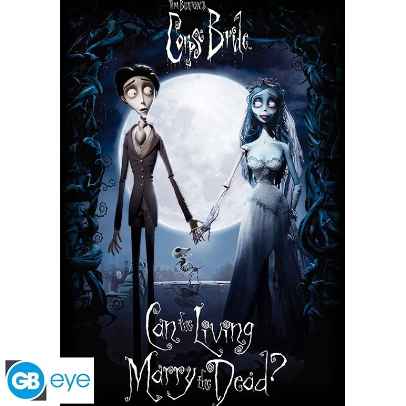 Abystyle La Novia Cadaver^Póster Maxi 91.5x61 - Victor y Emily de Corpse Bride