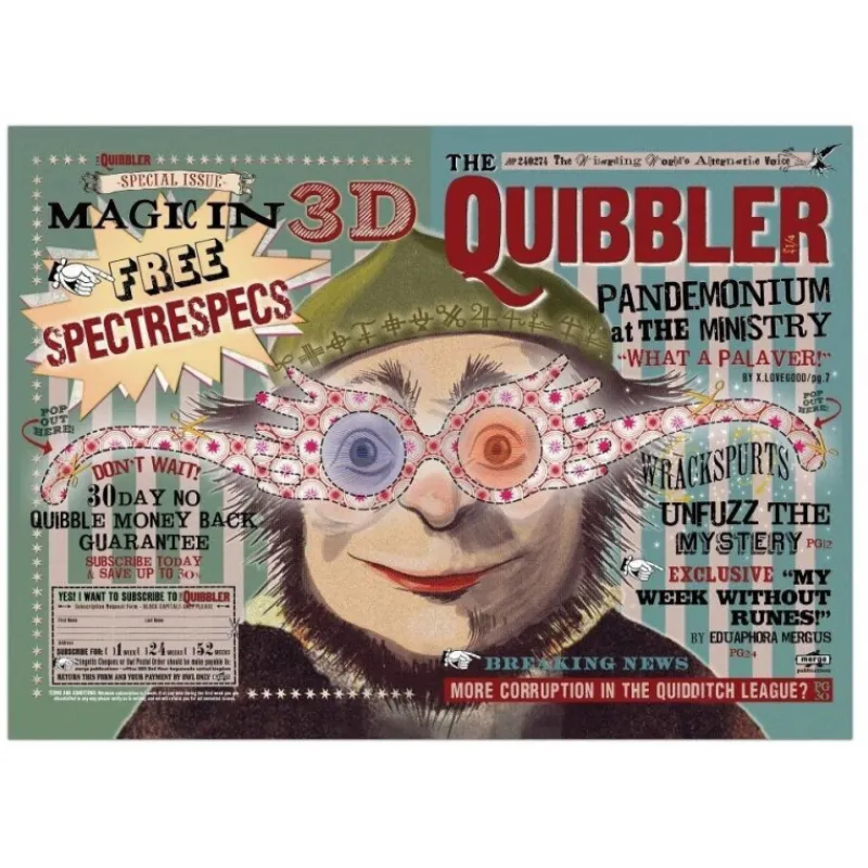 Minalima Harry Potter Hogar^Póster Spectrespecs Harry Potter