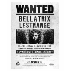 Minalima Harry Potter Hogar^Póster Wanted Bellatrix Lestrange Harry Potter