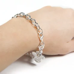 Discount Pulsera eslabones Mickey Mouse plata Películas Y Personajes De Disney ·Mickey & Minnie|Joyas Disney